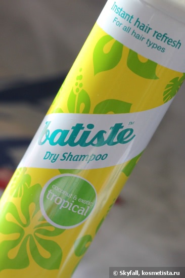 Палочка-выручалочка Batiste Dry Shampoo Tropical