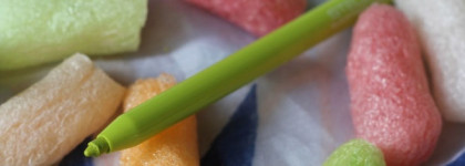 Рисуем цветные стрелки с карандашом Stellary Automatic Eyeliner 203