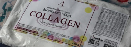 Альгинатная маска Anskin Modeling Mask Collagen Anti-Aging & Firming