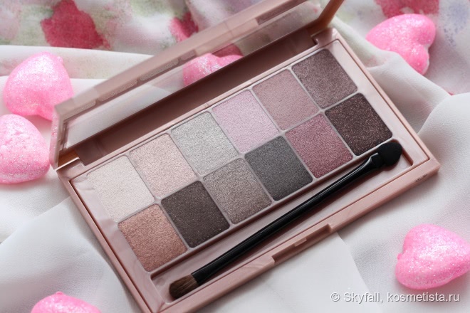 Палетка теней Maybelline New York The blushed Nudes