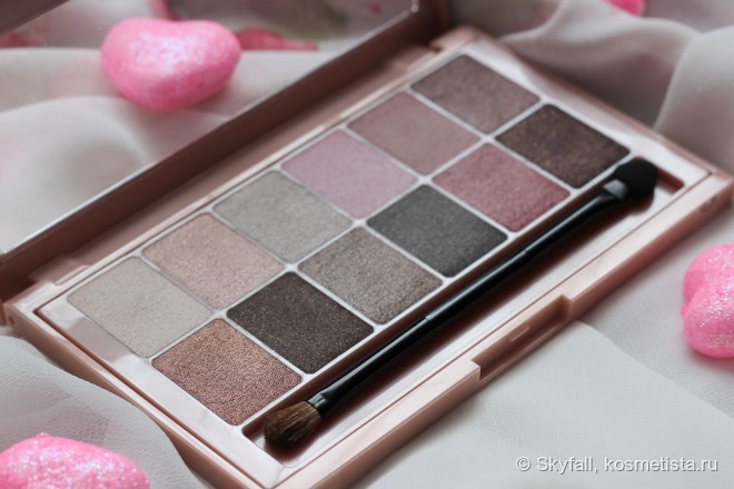 Палетка теней Maybelline New York The blushed Nudes