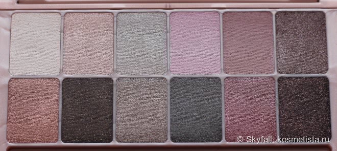 Палетка теней Maybelline New York The blushed Nudes