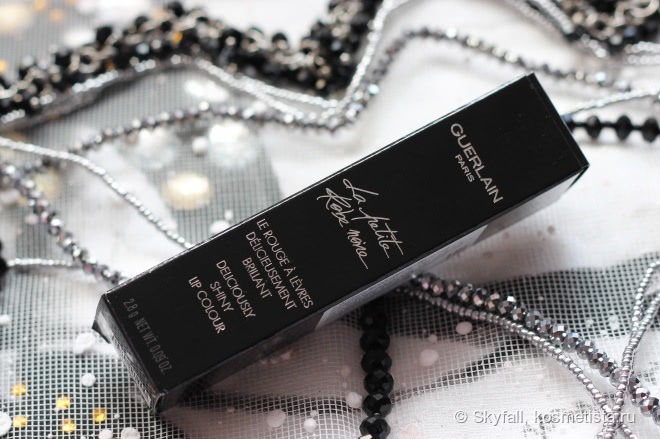 Губная помада Guerlain La Petite Robe Noire Lipstick 007 Black Perfecto