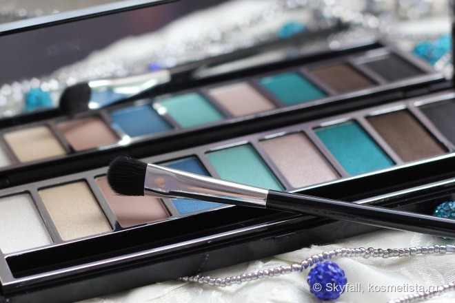 Красавица палетка Pupa Pupart Eyeshadow palette тон 04 изумрудный + бежевый