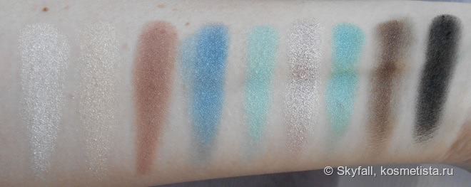 Красавица палетка Pupa Pupart Eyeshadow palette тон 04 изумрудный + бежевый