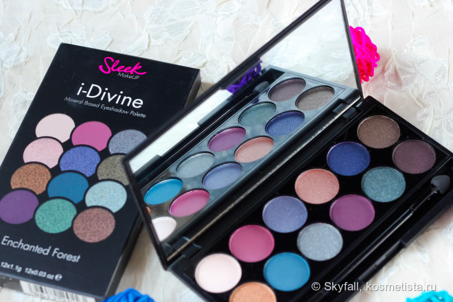 Палетка теней Sleek MakeUp I-Divine Enchanted Forest
