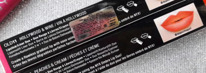 Рисуем омбрэ на губах с помощью NYX Ombre Lip Duo