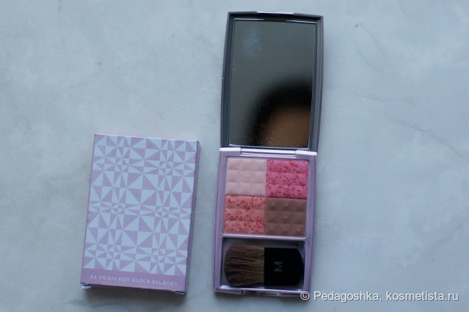 Missha M Prism Dot Block Blusher оттенок №1 Pink Block