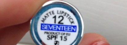 Seventeen Matte Lipstick 12