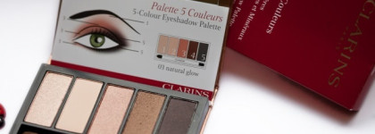 Коллекционная палитра для макияжа глаз Clarins Palette 5 Couleurs 03 natural glow (весна 2016)