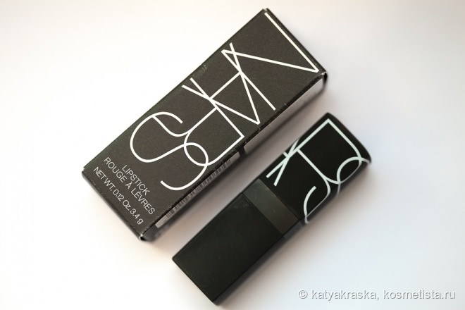 Необычная полуматовая помада Nars Semi Matte Lipstick Catfight