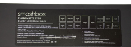Палетка теней Smashbox Photo Matte Eyes