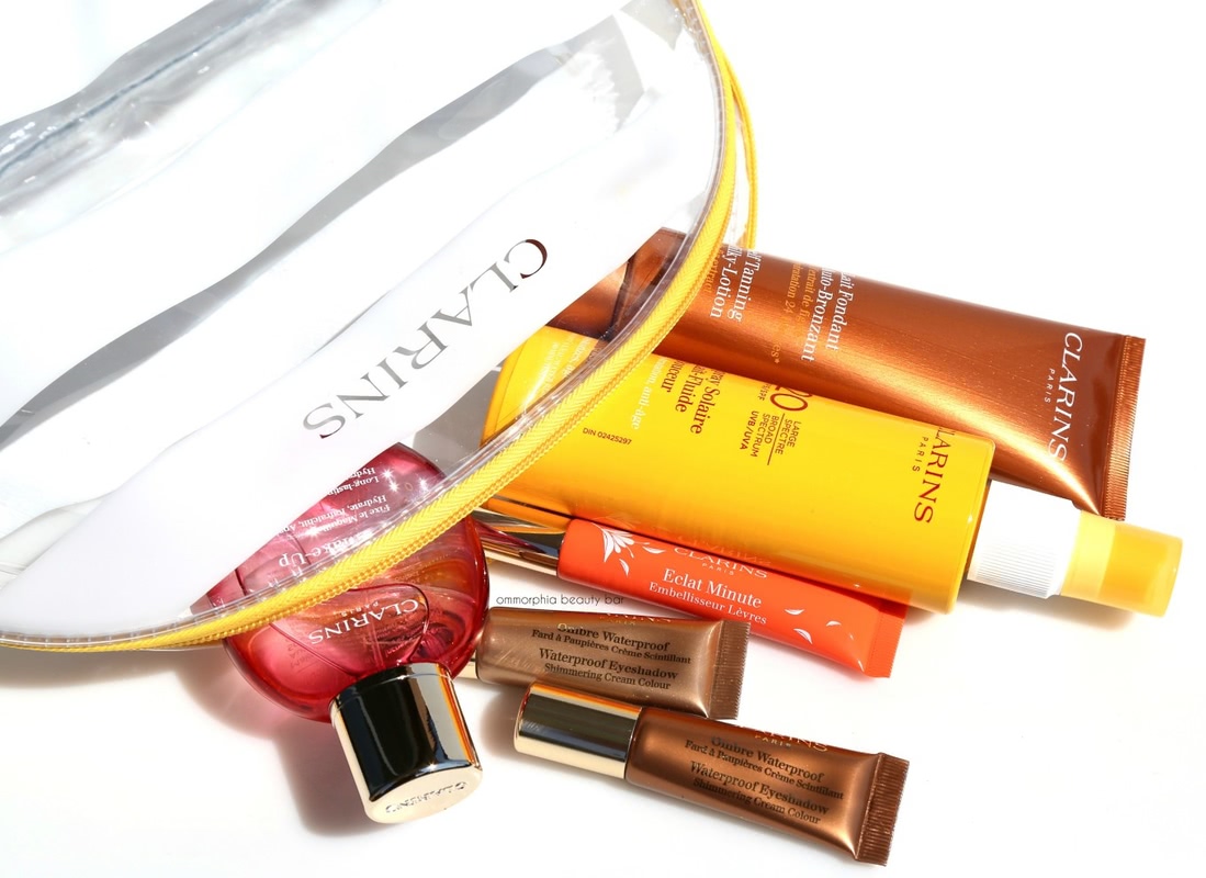 Clarins summer 2016 promo взято с http://ommorphiabeautybar.com/clarins-sunkissed-summer-2016-collection-suncare/