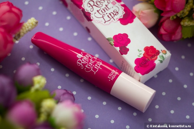 Etude House Rosy Tint Lips (#4 Sweet Poison) - и еще чуть-чуть про корейские тинты