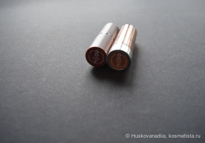Весь мой арсенал нюдовых помад от Essence