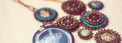 Тени для века Kiko Colour Sphere Eyeshadow #27 — Sparkling Cobalt Green