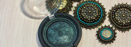 Тени для века Kiko Colour Sphere Eyeshadow #27 — Sparkling Cobalt Green