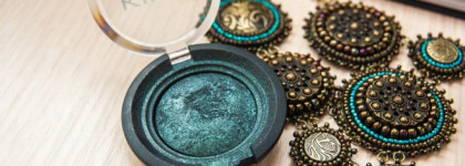 Тени для века Kiko Colour Sphere Eyeshadow #27 — Sparkling Cobalt Green