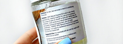 Натуральное кокосовое масло Now Solutions - Coconut OIL 100% natural