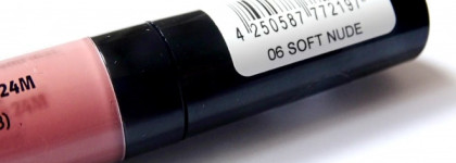 Матовые помады Xxxl Longlasting Lipgloss Matt effect 06 Soft Nude и 05 Velvet Rose