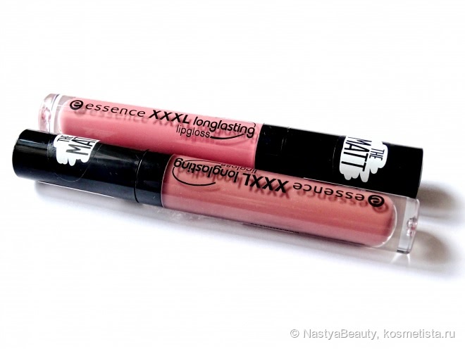 Матовые помады Xxxl Longlasting Lipgloss Matt effect 06 Soft Nude и 05 Velvet Rose