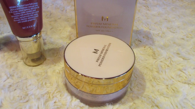 Missha M Perfect Cover BB Cream # 21, Missha M Prism Mineral Powder Foundation # 21