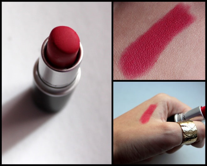 MAC retro matte lipstick в оттенке All fired up
