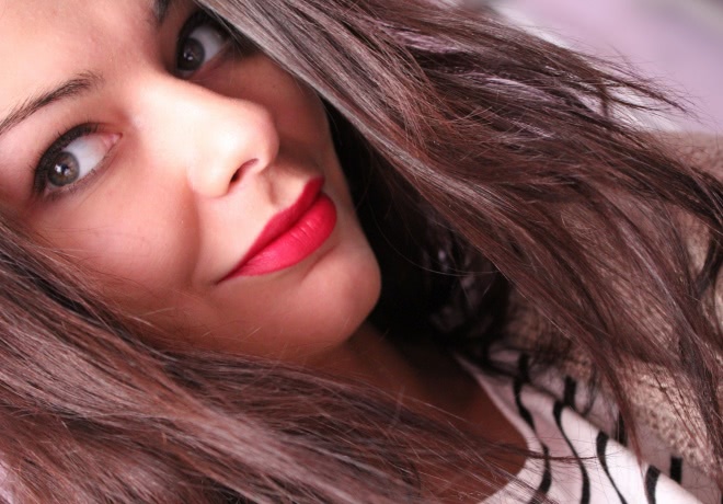 MAC retro matte lipstick в оттенке All fired up