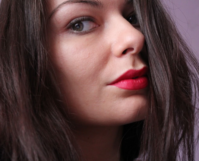 MAC retro matte lipstick в оттенке All fired up