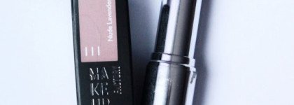 Make-up factory lip color #111 Nude Lavender, #137 Casablanca Red