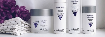 Салон красоты дома - четыре профессиональных средства для ухода за жирной кожей лица от Aravia Professional