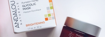 Легендарная маска Andalou Naturals Pumpkin Honey Glycolic Mask с тыквой - бюджетная замена оранжевой маске Kiehl's или все же нет?