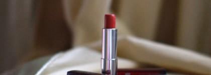 Красных помад пост. Maybelline 553, 547 и Make up for ever 42