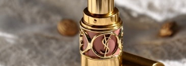 Yves Saint Laurent  Rouge Volupte Silky Sensual Radiant Lipstick SPF 15 №1 Nude Beige