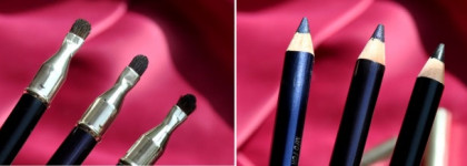 Clarins Crayon Khol Pencil #01 Intense black, # 05 Intense violet, #03 Intense blue