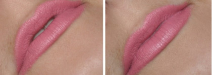 MAC matte lipstick Please me и MAC Cremesheen lipstick Creme Cup