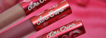 Мои Lime Crime Velvetines Polly, Faded, Marshmallow