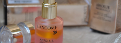 Lancome Absolue Precious Cells Rose Drop Night Peeling Concentrate -инновационное средство ночного ухода и бальзам для губ Lancome Absolue Precious Cells Nourishing Lip Balm