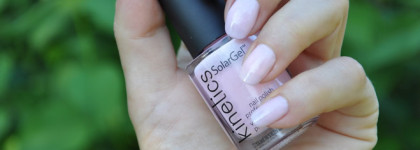 Kinetics Solar Gel Nail polish professional в оттенках Knp190 Pink Twice и Knp452 Whatever, Blue и укрепляющая база для ногтей Kinetics White Gold Or Blanc