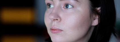 Снег искрится на глазах. Морозное утро в макияже