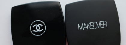 Близнецы? Makeover Paris Multi-Effect Quadra Eyeshadow (#hepbum) и Chanel Les 4 Ombres (#226 Tissé Rivoli )