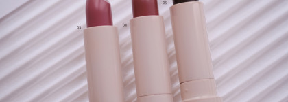 Новинки от Shik: Помада-блеск для губ Satin Lipstick (03, 04, 05)