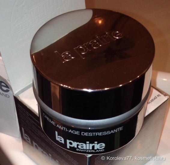 La Prairie. Знакомство, любовь. Anti-aging Stress Cream a cellular anti-wrinkle complex. Антивозрастной крем анти-стресс против морщин