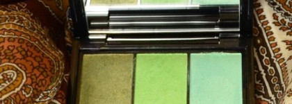 Шёлковая весна с Shiseido Luminizing Satin Eye Color Trio GR 305 Jungle