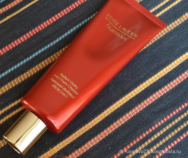 Estee Lauder Nutritious Radiant Vitality 2-in-1 Foam Cleanser. Пенка для умывания 2в1, придающая сияние