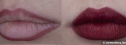 Как приручить Lime Crime Velvetines Wicked с помощью Limoni lip pencil 21