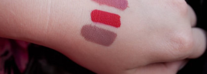 Трое из рода Lime Crime: Riot, Cashmere, Red Velvet