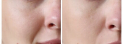 Giorgio Armani Maestro Fusion Makeup Maquillage Fusion SPF 15  в оттенке 4.5. Идеальная кожа: до или после?