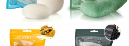 Натуральная, нежная и бюджетная замена Clarisonic. Clarette конжаковый спонж с бамбуковым углем для жирной и проблемной кожи