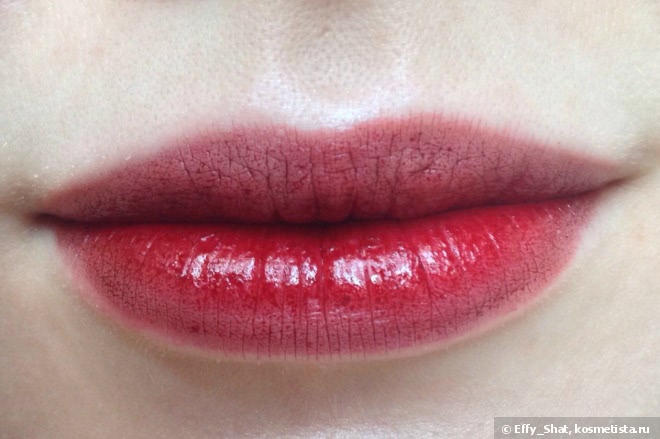 Мои неоднозначные впечатление о TonyMoly Kiss Lover Live tint 04 (vampire red)